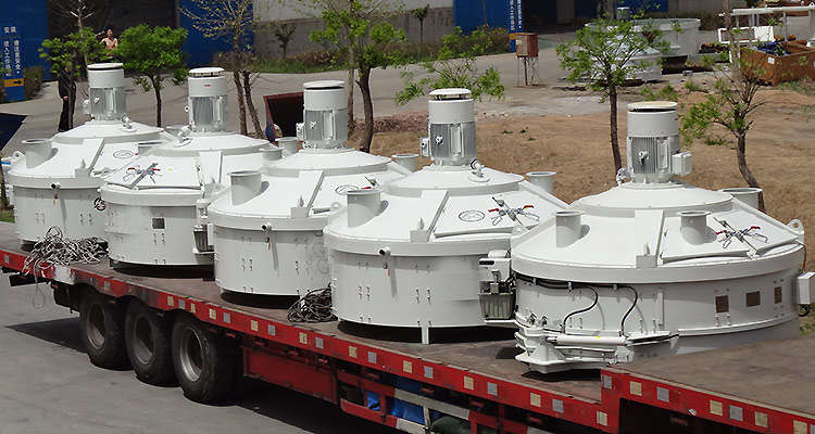 Planetary Concrete Mixer